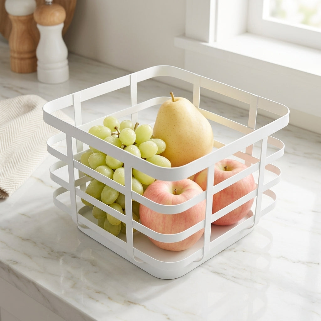 Open Wire Countertop Fruit Basket - Image 2