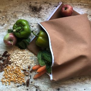 Cotton Food Storage Bag, 1 Gallon