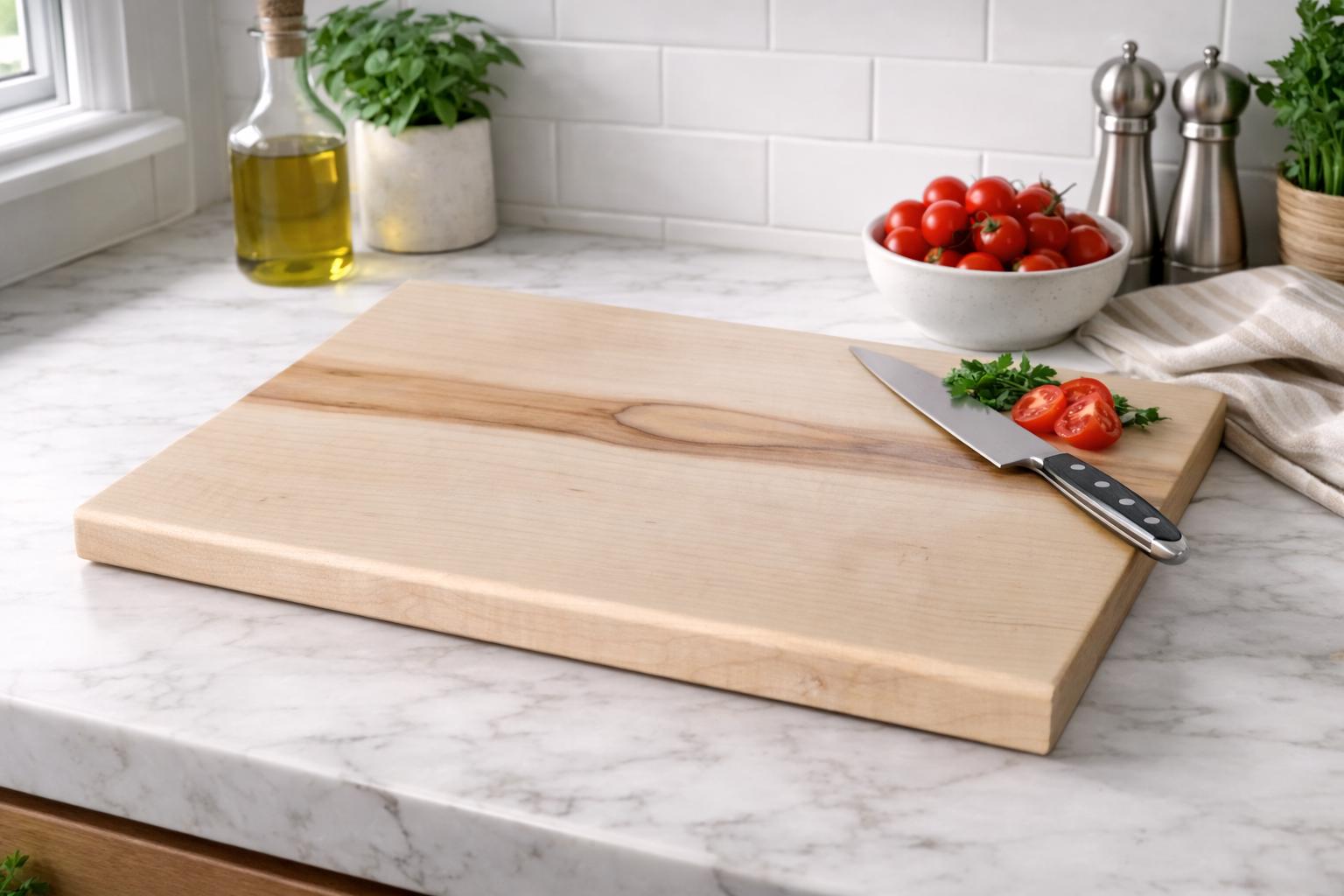 Solid Maple Reversible Cutting Board - Image 2