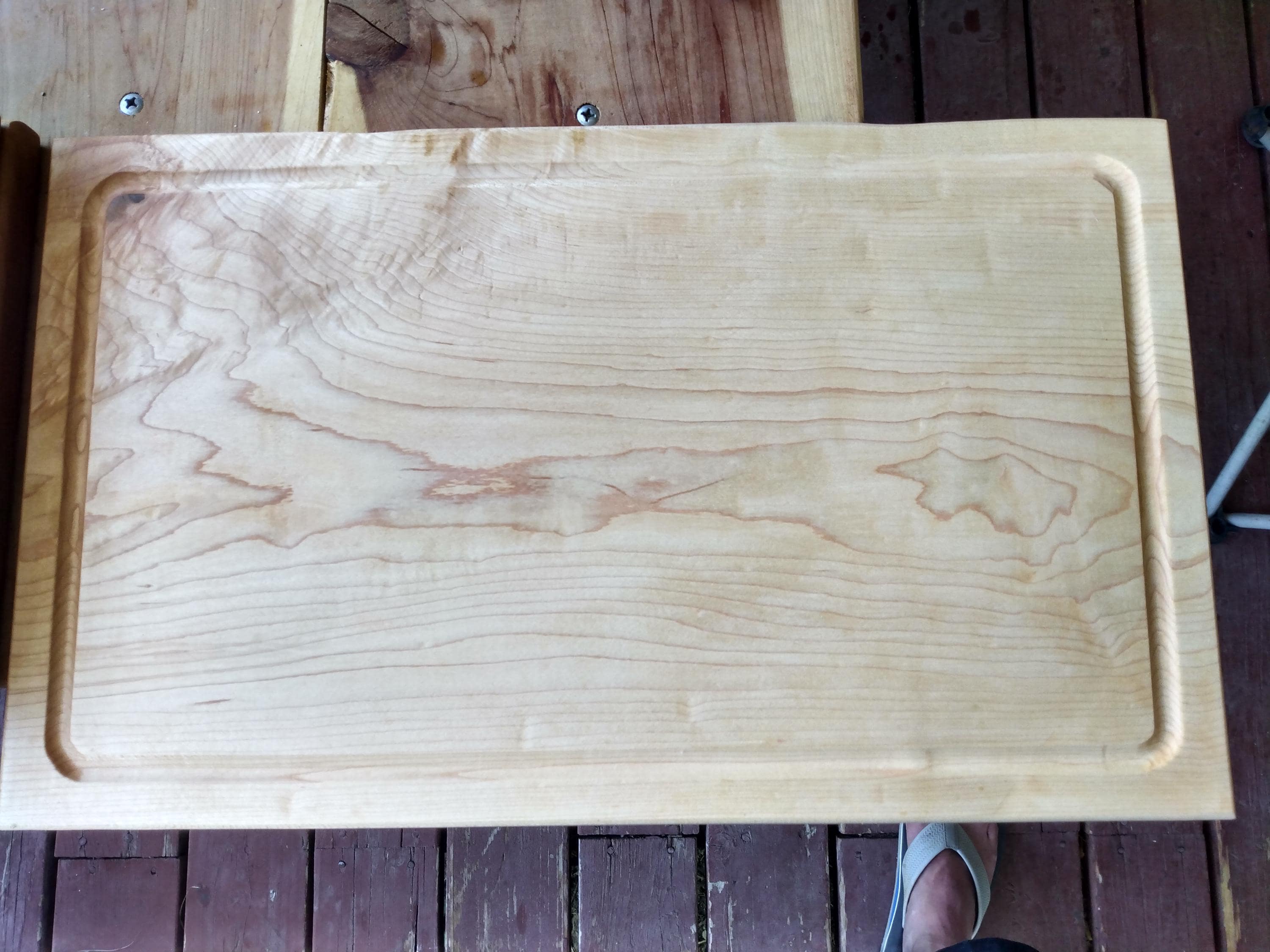 Solid Maple Reversible Cutting Board - Image 4