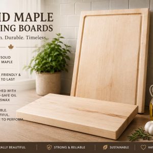 Solid Maple Reversible Cutting Board