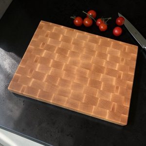 Maple End-Grain Cutting Board and Butcher Block for Daily Kitchen Prep