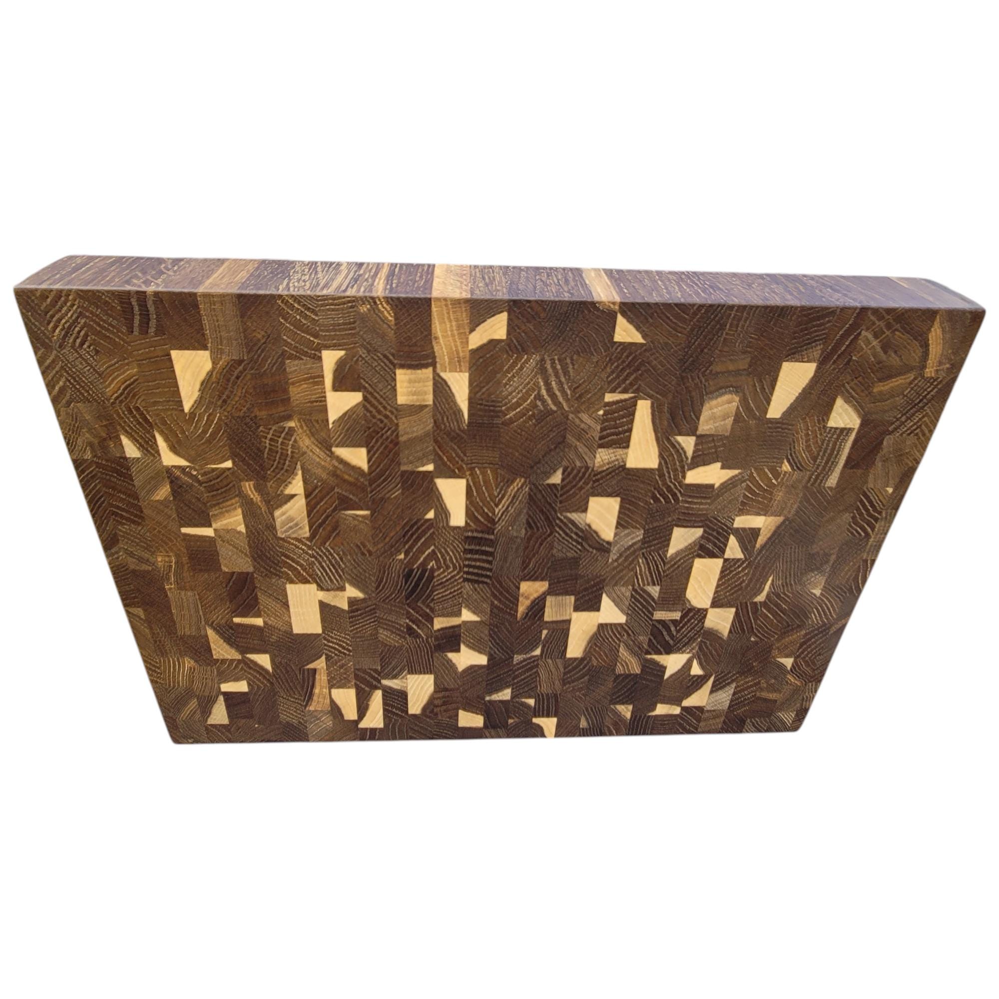 Dark Oak End Grain Cutting Board - Image 14