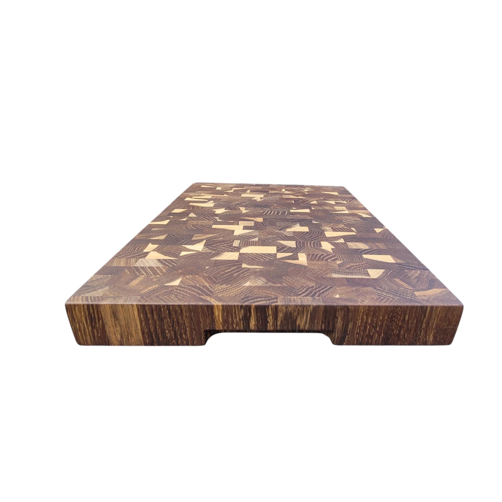 Dark Oak End Grain Cutting Board - Image 20